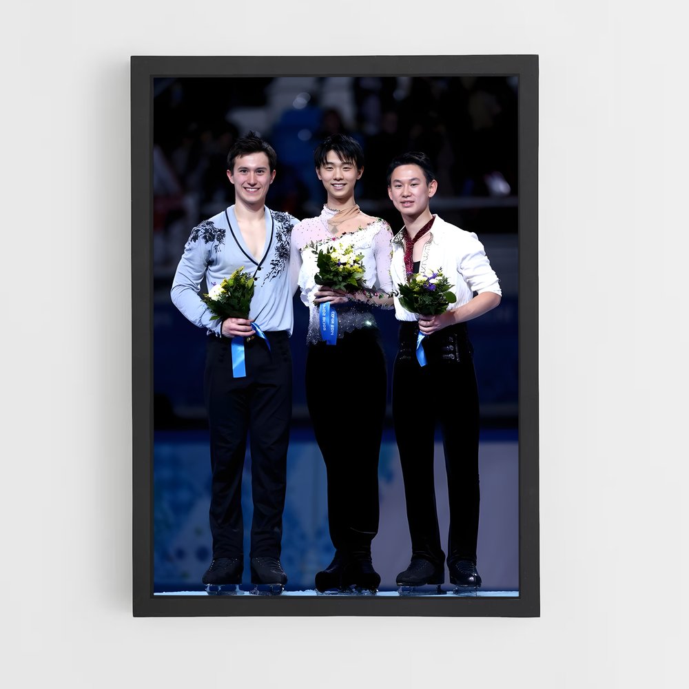 Poster Podium des Champions – affiche Jeux Olympiques (vue 2)